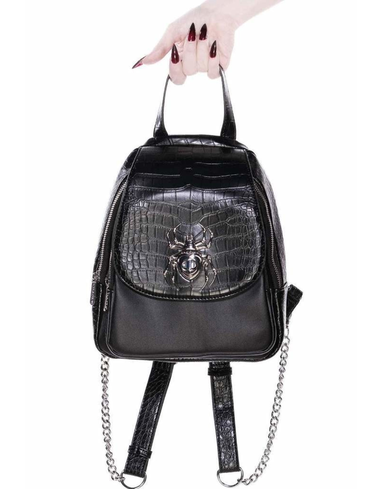 Killstar Gothic Steampunk - Black Widow backpack Killstar