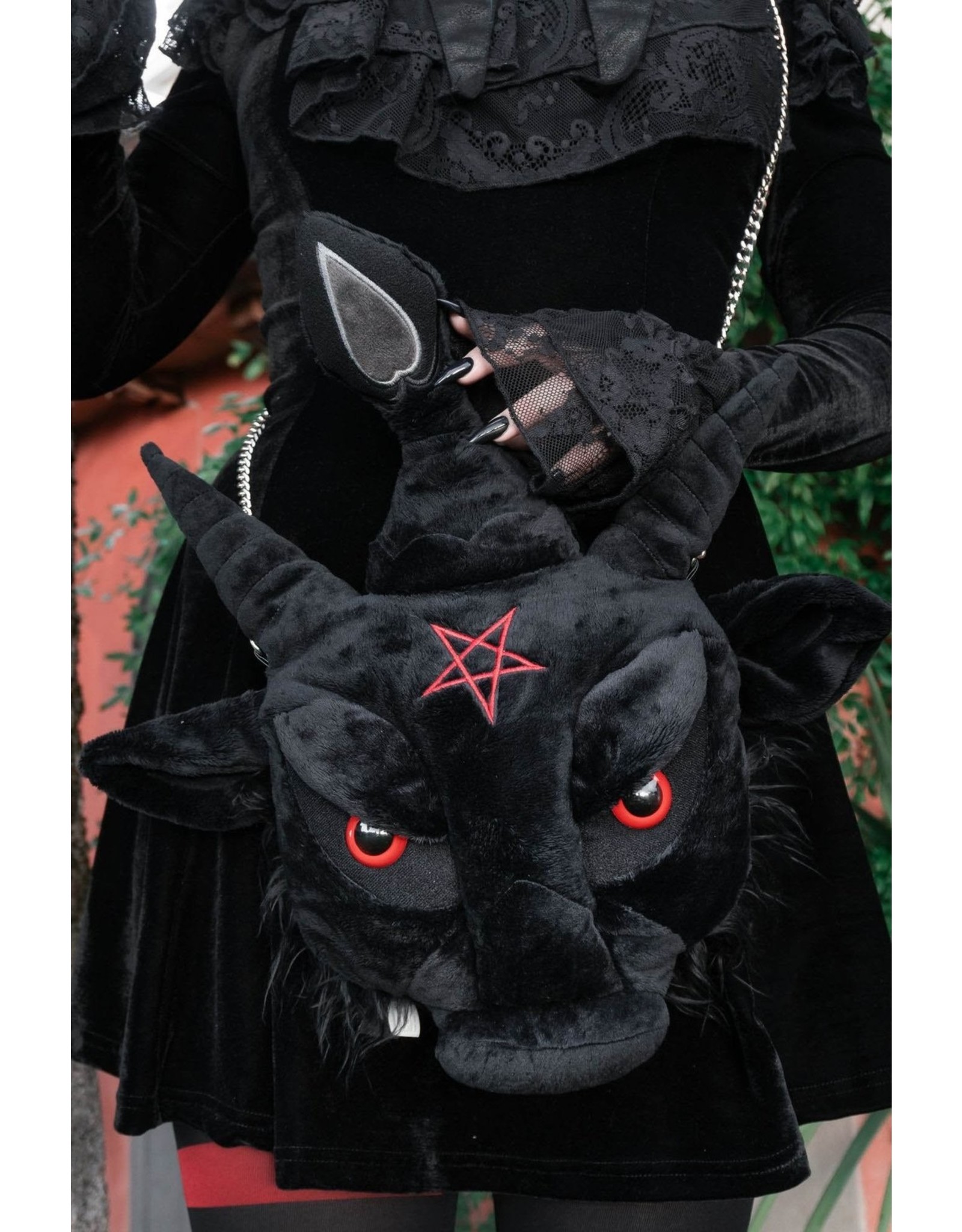 Killstar Gothic Steampunk - Killstar Dark Lord plush handbag
