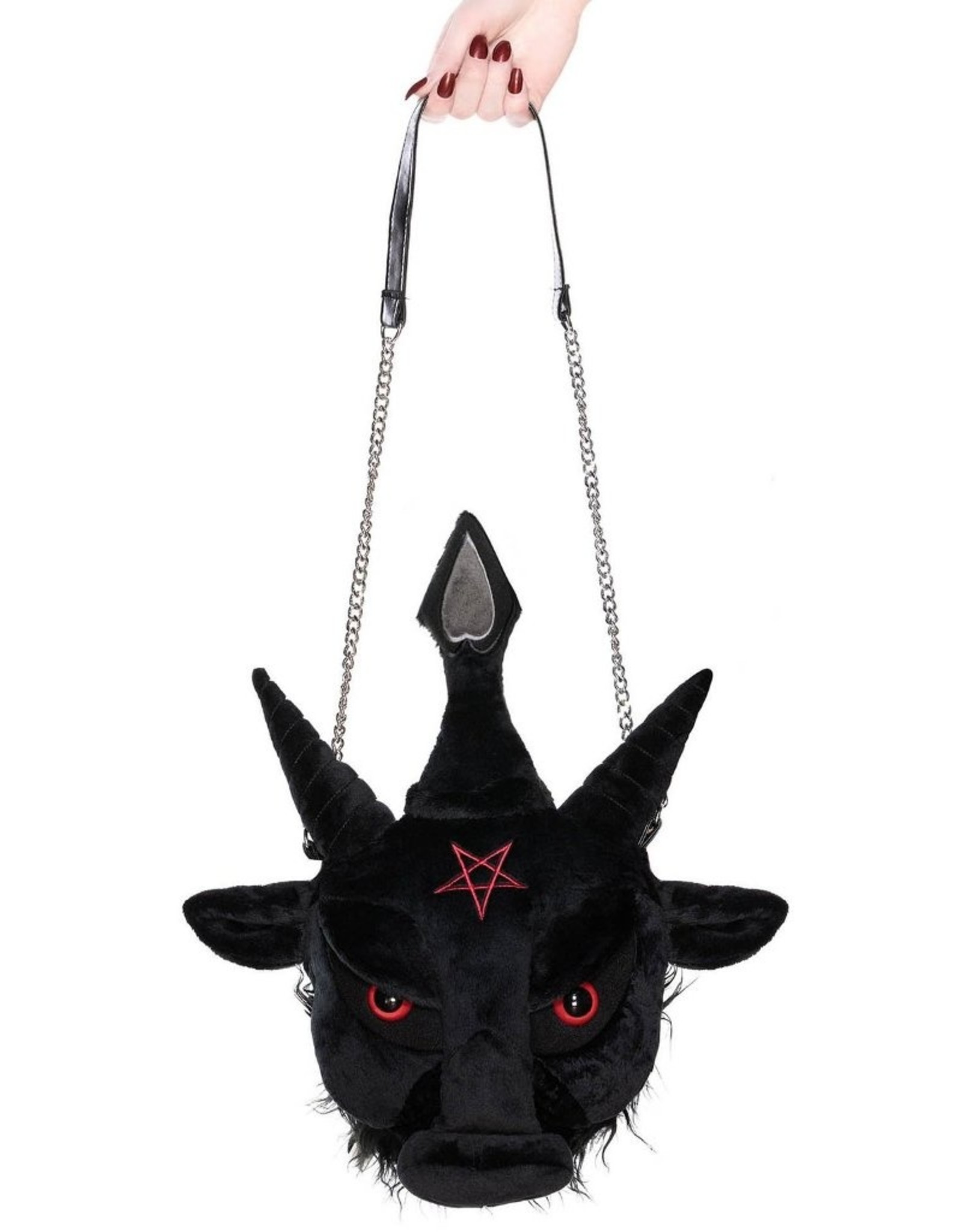 Killstar Gothic Steampunk - Killstar Dark Lord pluche handtas