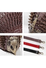 Magic Bags Fantasy bags and wallets - Hedgehog  handbag (grey)