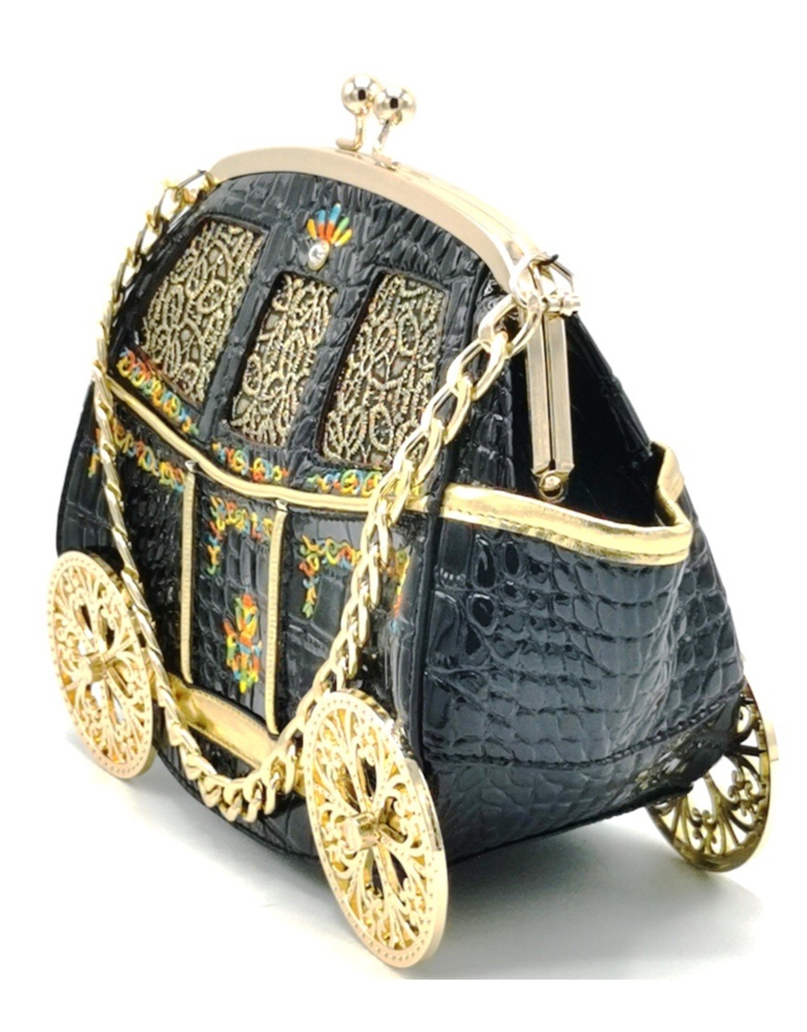 Trukado Fantasy bags and wallets - Carriage handbag black