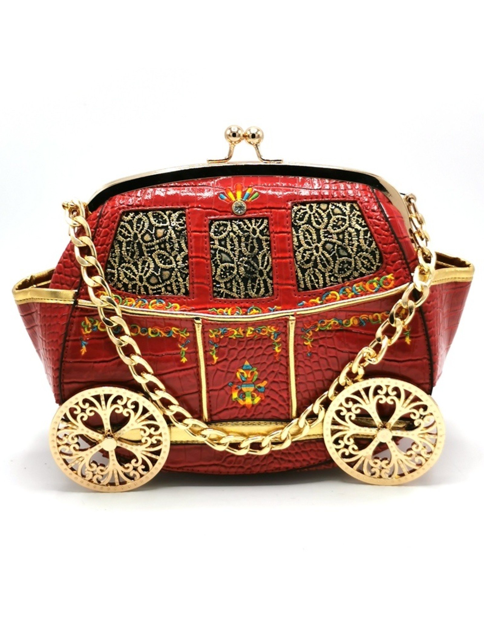 Trukado Fantasy bags and wallets - Carriage handbag red