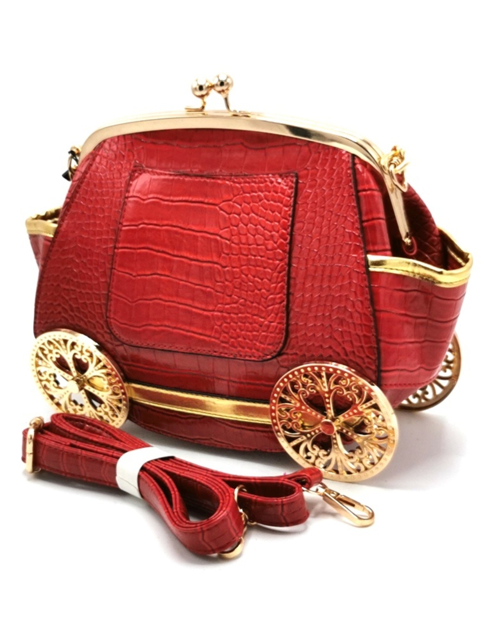 Trukado Fantasy bags and wallets - Carriage handbag red