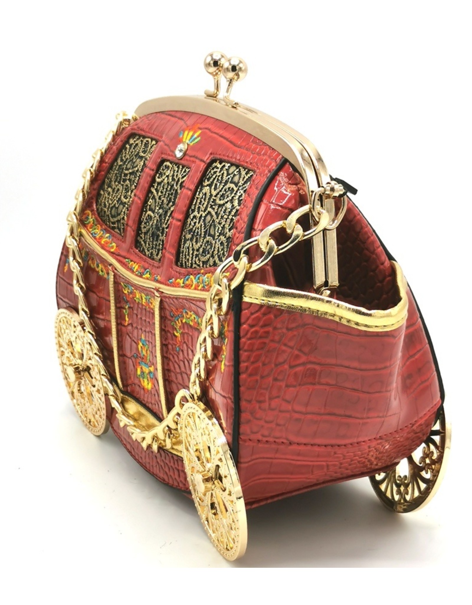 Trukado Fantasy bags and wallets - Carriage handbag red