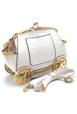 Trukado Fantasy bags and wallets - Carriage handbag white