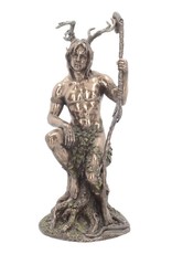 Veronese Design Giftware & Lifestyle - Herne The Hunter of Windsor Forrest Bronzed Figurine 27.5cm