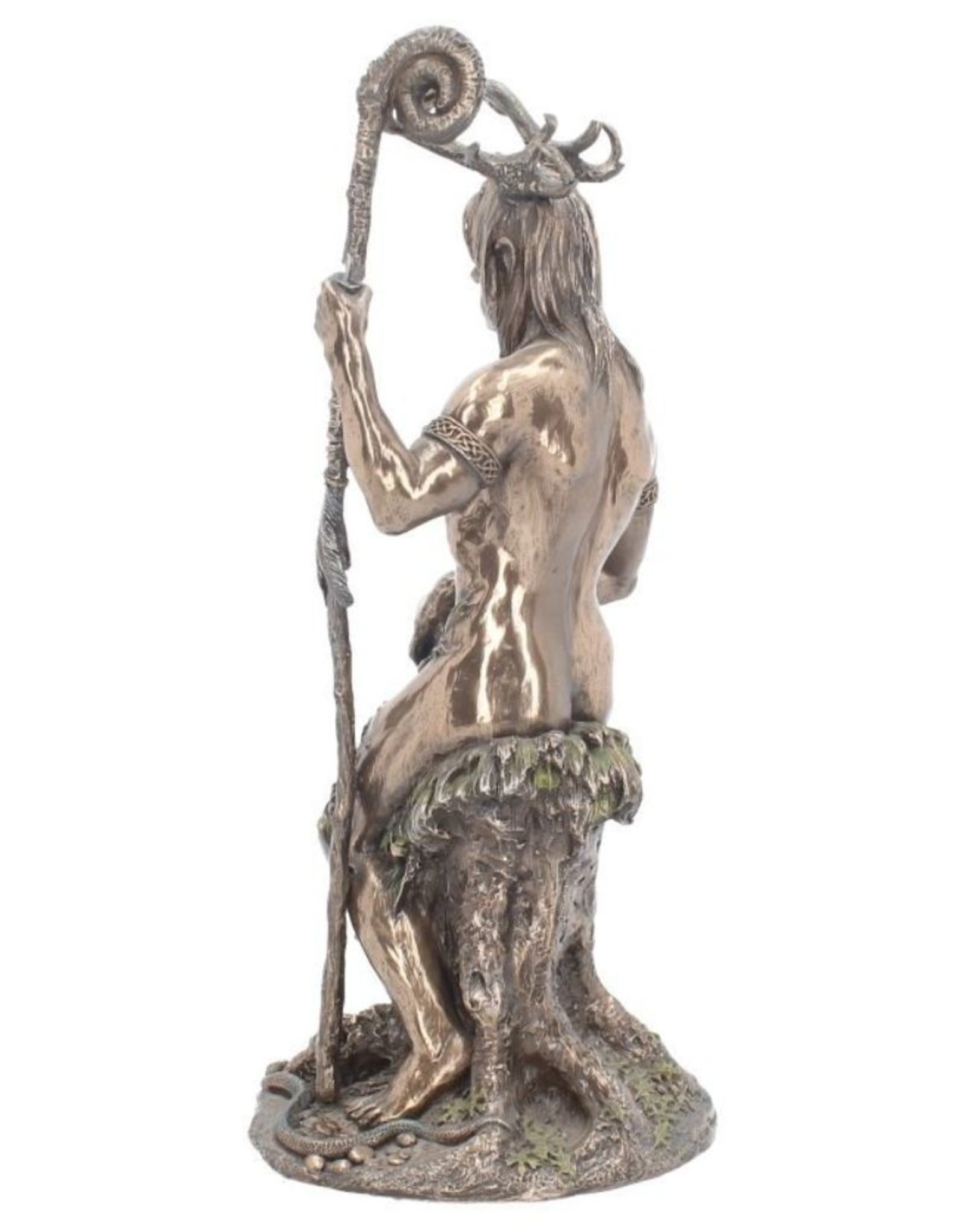 Veronese Design Giftware & Lifestyle - Herne The Hunter of Windsor Forrest Bronzed Figurine 27.5cm