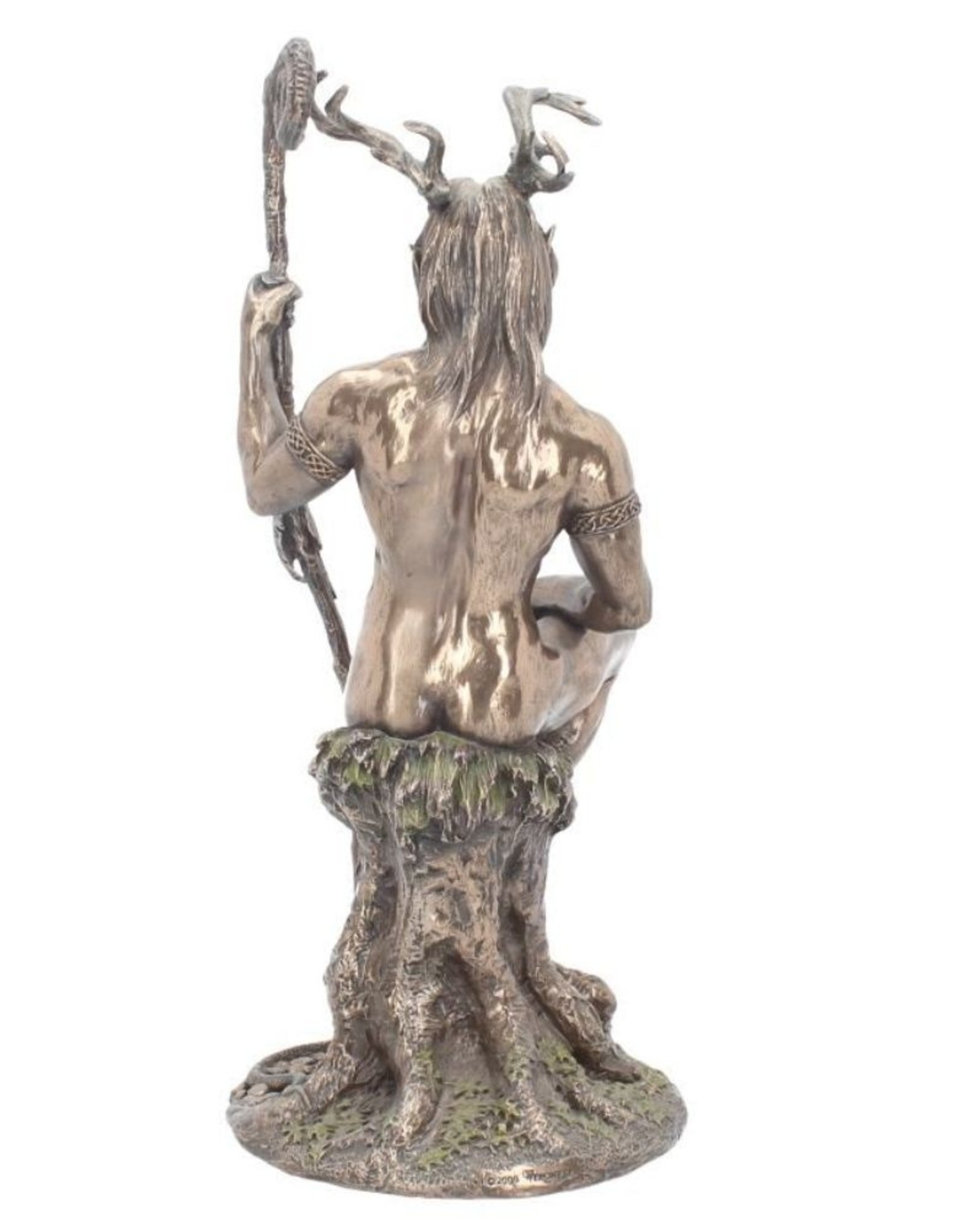 Veronese Design Giftware & Lifestyle - Herne The Hunter of Windsor Forrest Bronzed Figurine 27.5cm