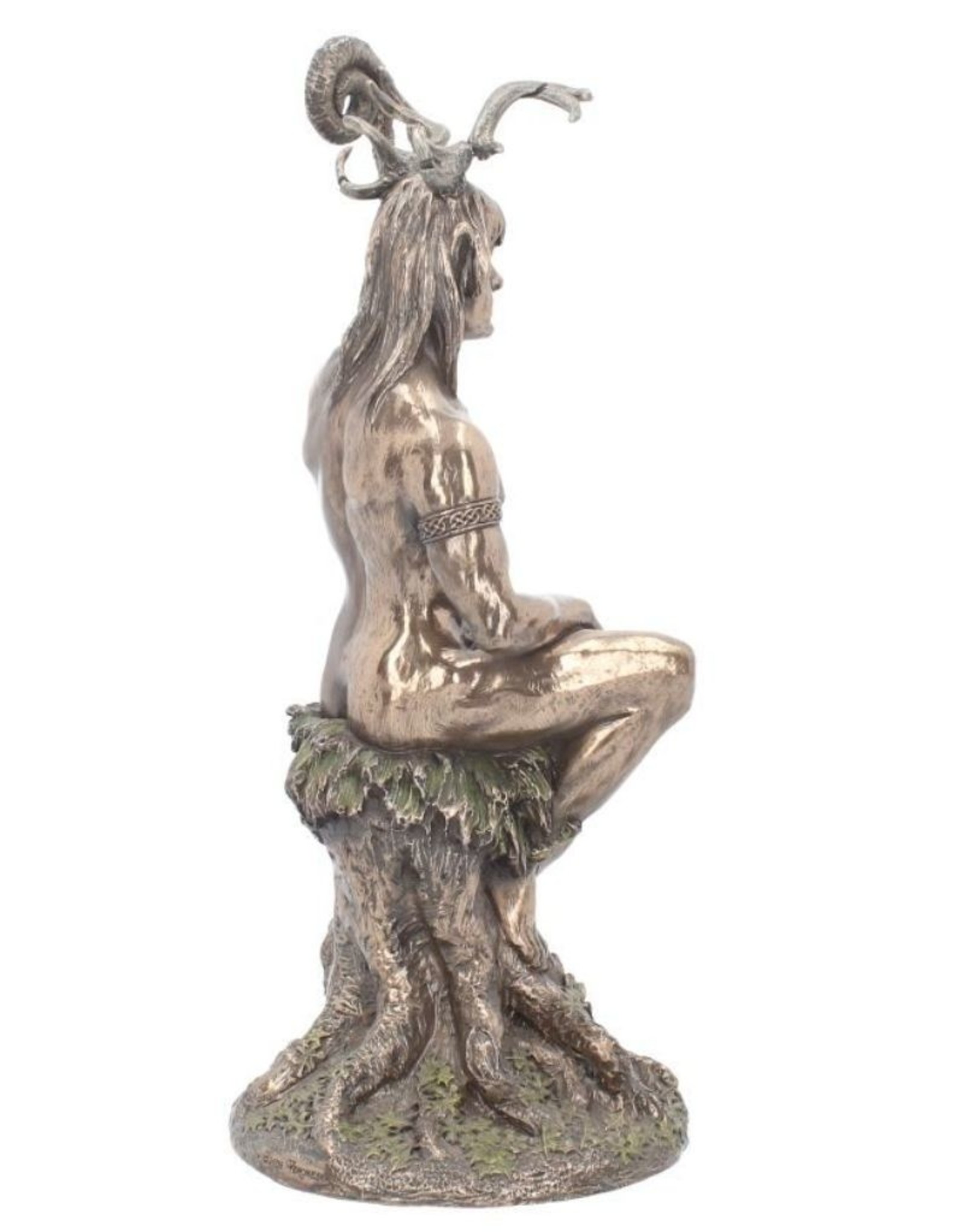 Veronese Design Giftware & Lifestyle - Herne The Hunter of Windsor Forrest Bronzed Figurine 27.5cm