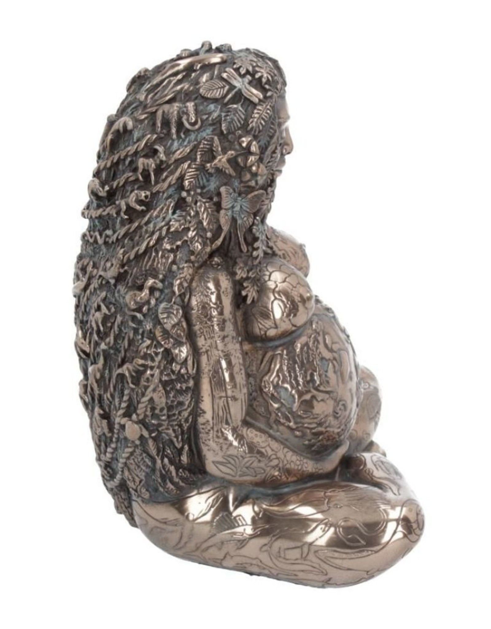 NemesisNow Giftware & Lifestyle - Mother Earth Bronze Finished Gaia Figurine 17.5cm