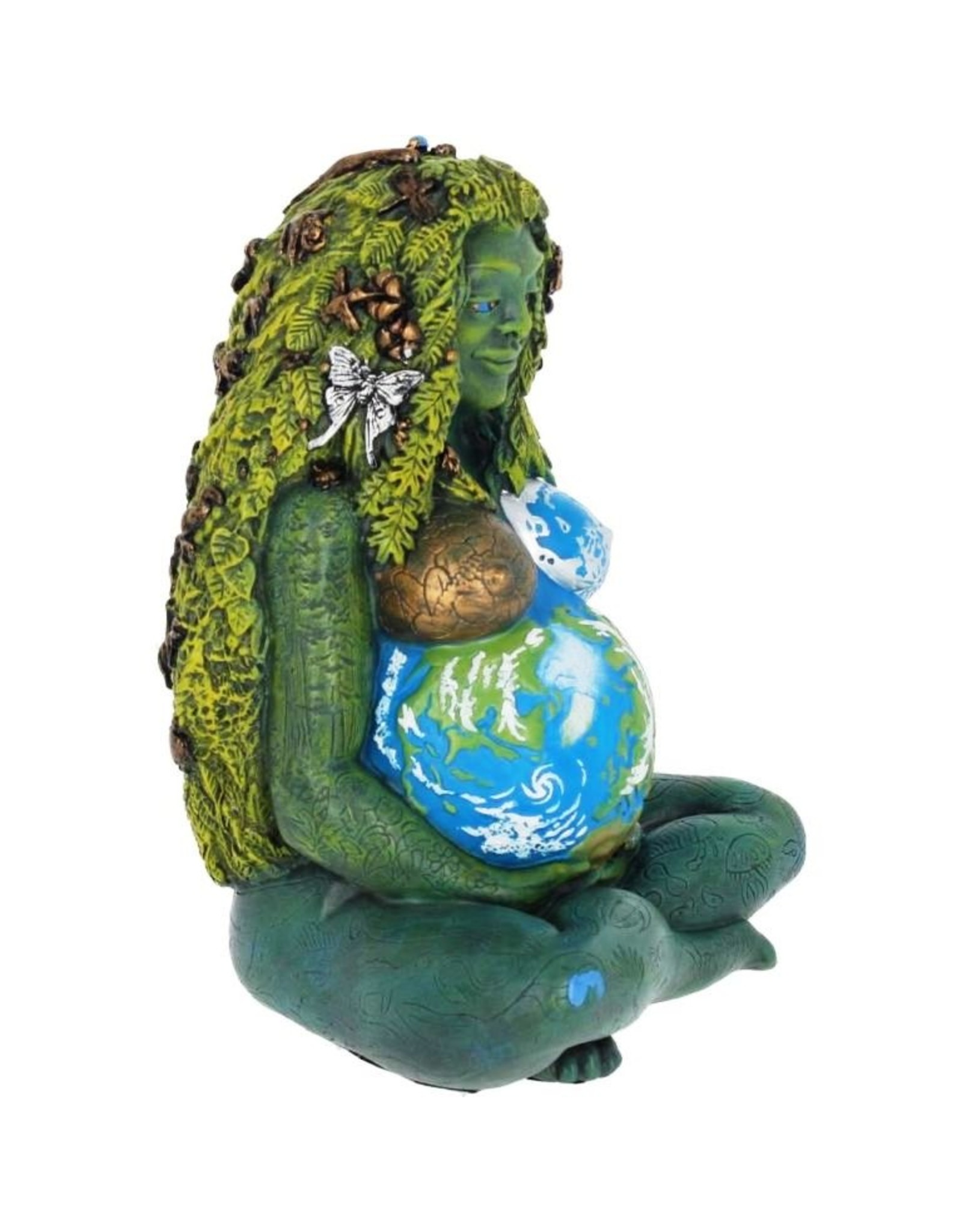 NemesisNow Giftware & Lifestyle - Moeder Aarde  Handbeschilderd Beeld 17,5cm