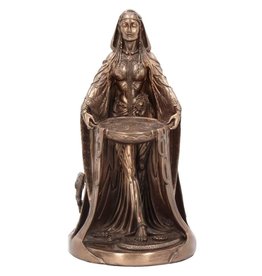 Veronese Design Celtic Danu Goddess Bronzed Figurine 22.5cm