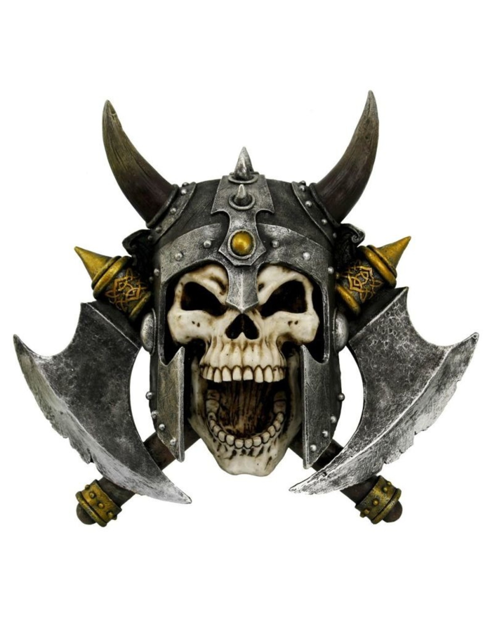 NemesisNow Giftware & Lifestyle - Valhalla's Vengeance Skeleton Viking Wall Plaque 33cm