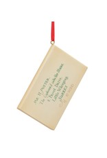 NemesisNow Giftware & Lifestyle - Harry Potter Hogwarts Letter Hanging Ornament