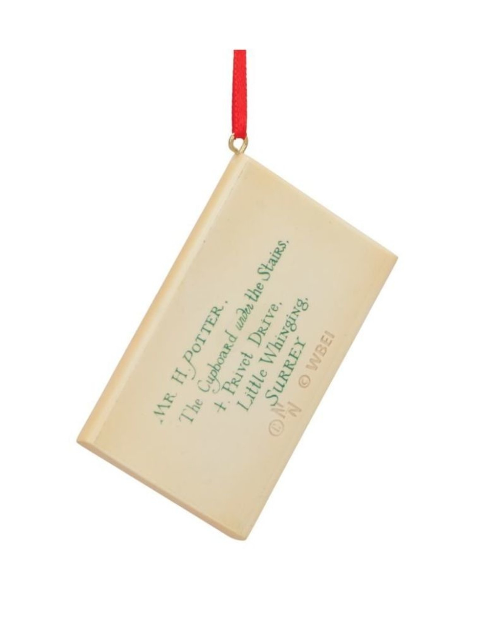 NemesisNow Giftware & Lifestyle - Harry Potter Hogwarts Letter Hanging Ornament