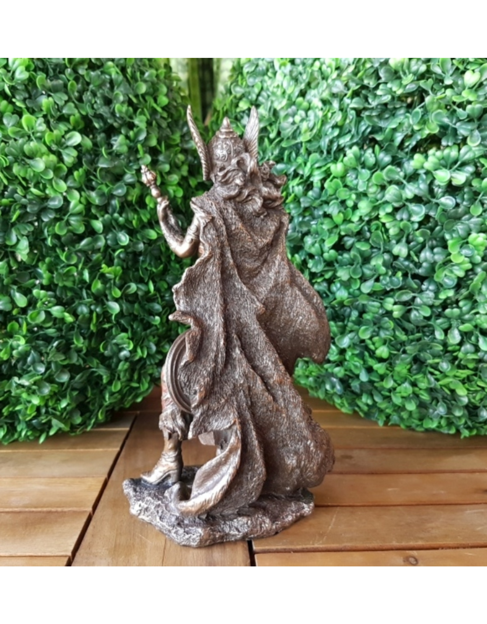 Veronese Design Giftware & Lifestyle - Frigga Norse Goddess of Wisdom Bronzed Statue 25cm