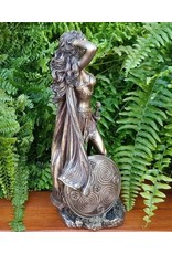 Veronese Design Giftware & Lifestyle - Freya Nordic goddess of fertility, love and lust statue 25,5cm