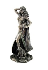 Veronese Design Giftware & Lifestyle - Freya Nordic goddess of fertility, love and lust statue 25,5cm