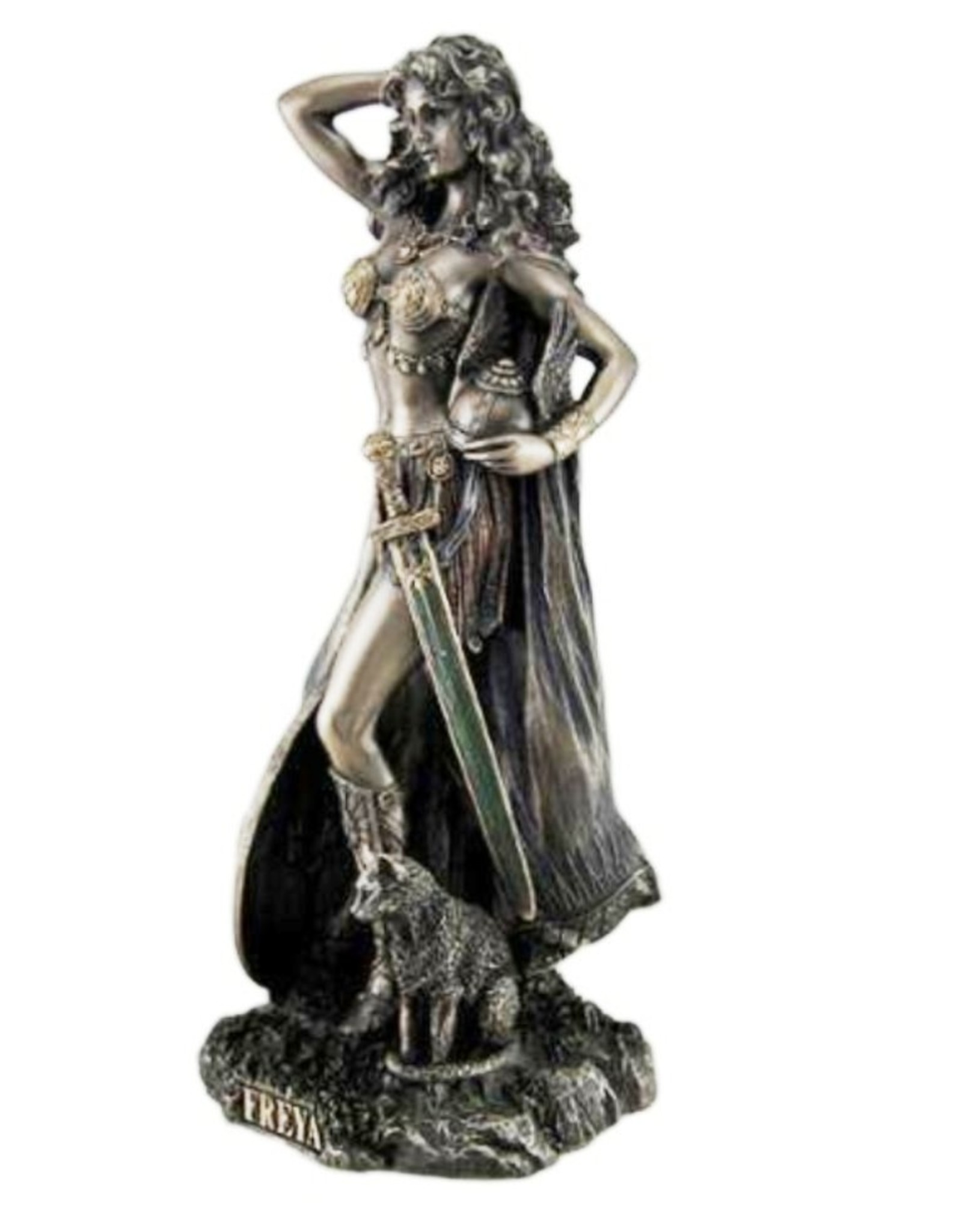Veronese Design Giftware & Lifestyle - Freya Nordic goddess of fertility, love and lust statue 25,5cm
