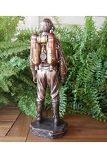 Veronese Design Giftware & Lifestyle - Steampunk Luchtvaarder Gebronsd beeld