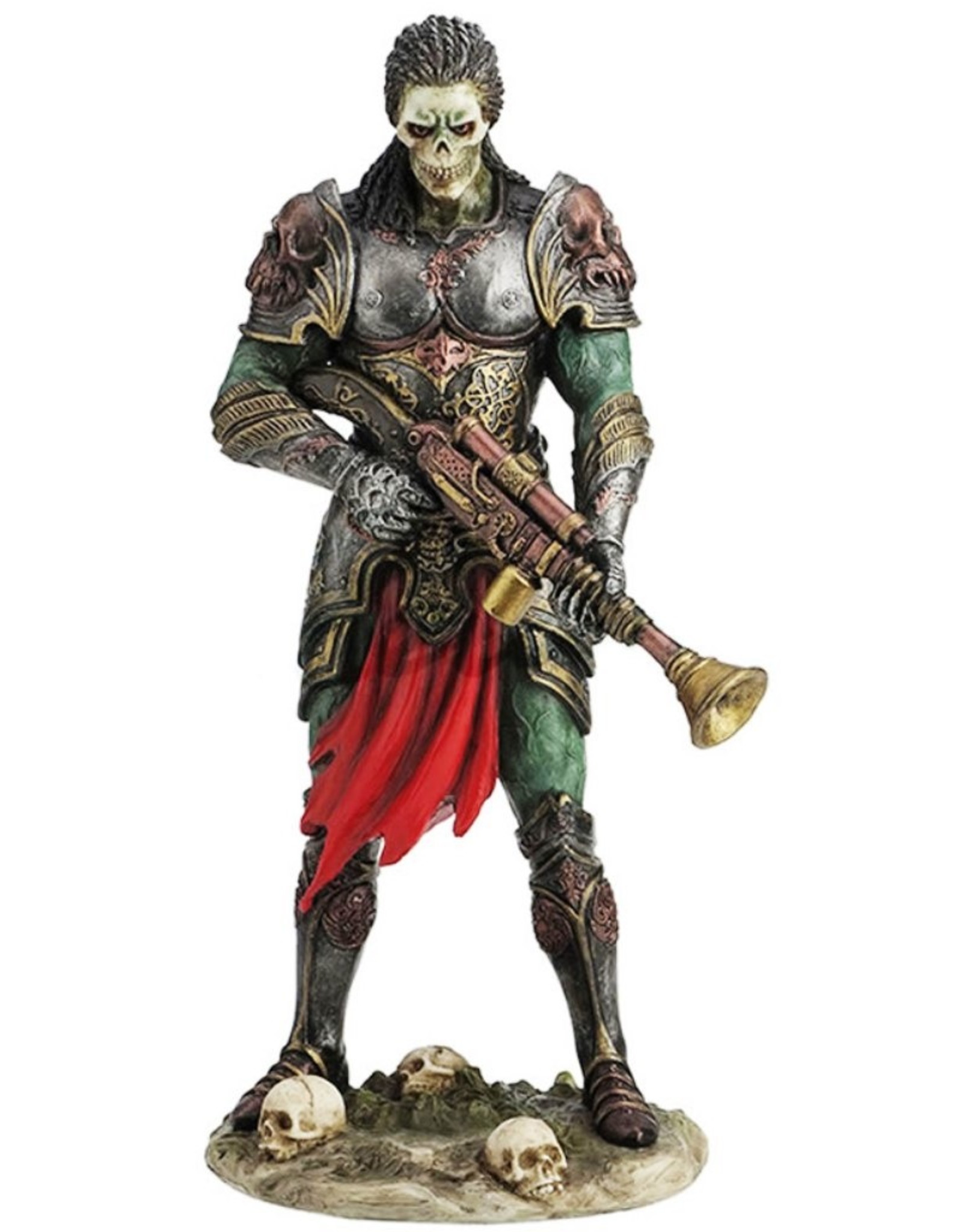 Veronese Design Giftware & Lifestyle - Armoured Zombie Warrior figurine 22.5cm