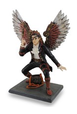 Veronese Design Giftware & Lifestyle - Steampunk Winged Man with Handgun figurine 23,5cm