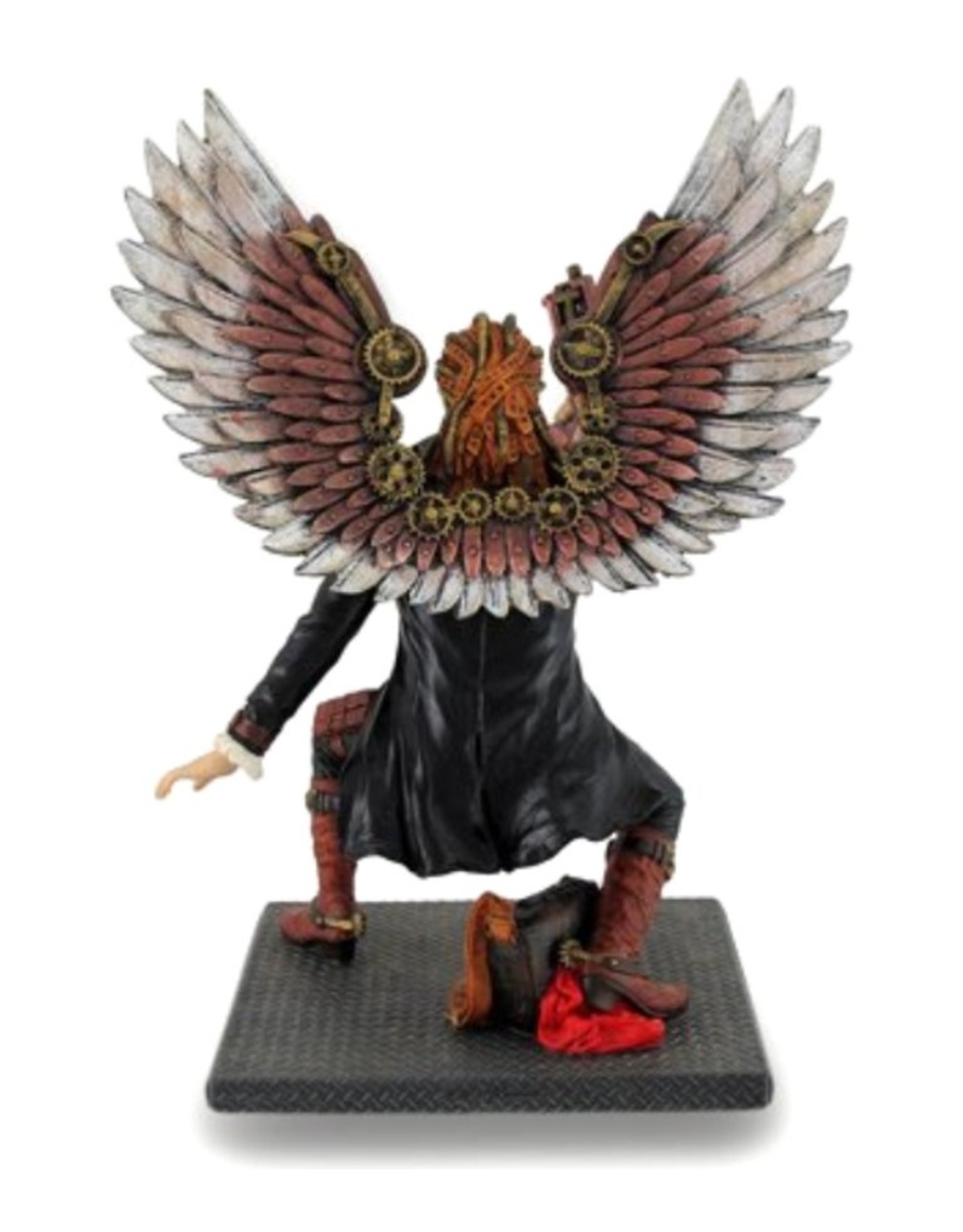 Veronese Design Giftware & Lifestyle - Steampunk Winged Man with Handgun figurine 23,5cm