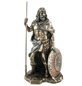 Veronese Design Noorse God Baldur Gebronsd beeld 21cm