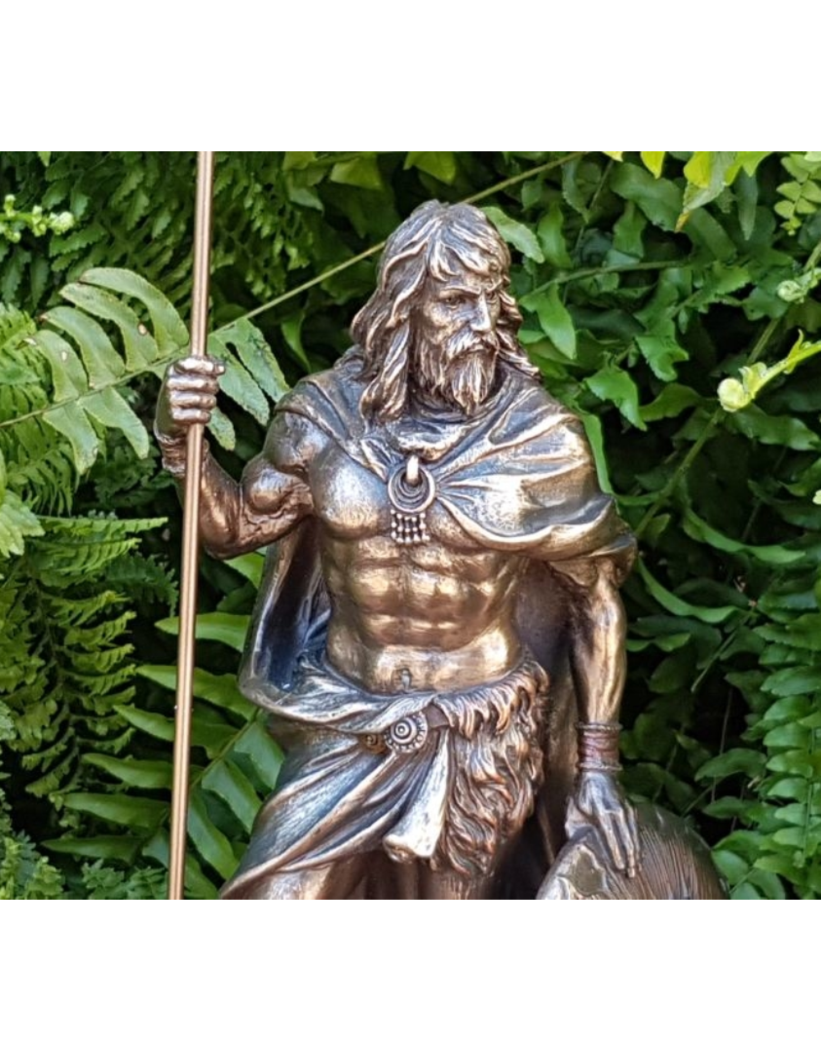 Veronese Design Giftware & Lifestyle - Norse God Baldur Bronzed statue 21cm