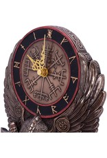 Veronese Design Giftware & Lifestyle - Viking Vegvisir Wall Clock - Bronzed