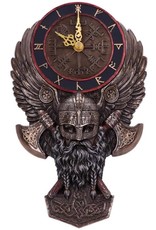 Veronese Design Giftware & Lifestyle - Viking Vegvisir Wall Clock - Bronzed