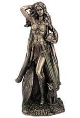 Veronese Design Giftware & Lifestyle - Freya Nordic goddess of fertility, love and lust statue 25,5cm