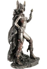 Veronese Design Giftware & Lifestyle - Frigga Norse Goddess of Wisdom Bronzed Statue 25cm