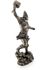 Veronese Design Giftware & Lifestyle - Thor Noorse Dondergod Gebronsd beeld 31cm