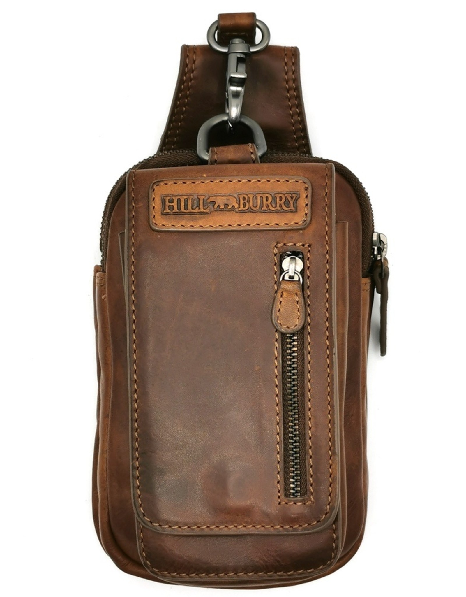 HillBurry Leather bags - HillBurry Leather Belt Bag Brown