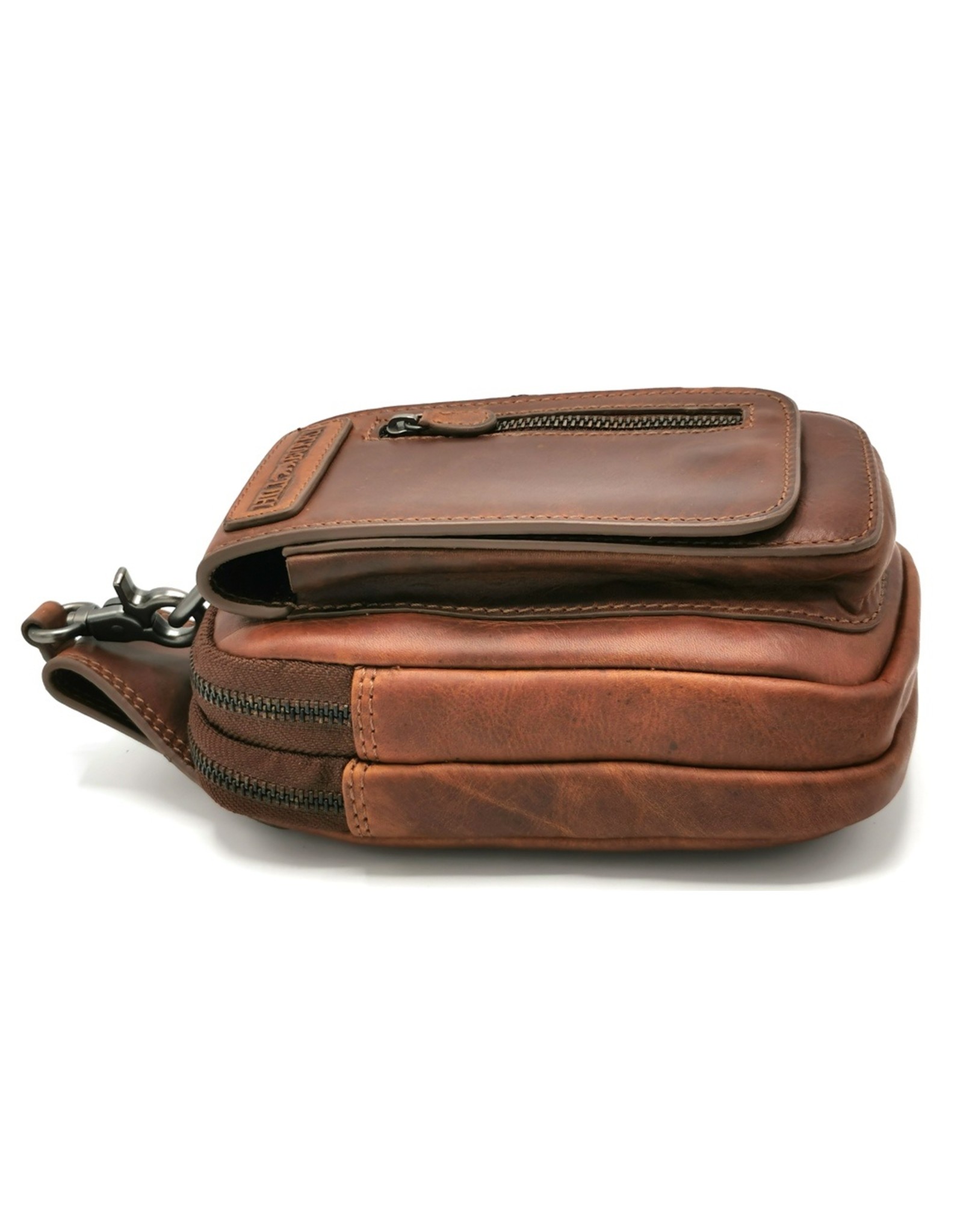 HillBurry Leather bags - HillBurry Leather Belt Bag Brown