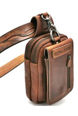 HillBurry Leather bags - HillBurry Leather Belt Bag Brown