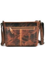 HillBurry Leather Shoulder bags  Leather crossbody bags - Hütmann Leather Shoulder Bag with Two Front Pockets