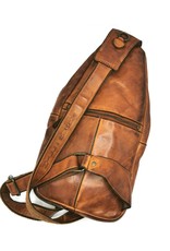 HillBurry Leather bags - Hillburry leather crossbody bag Sling bag cognac