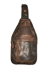 HillBurry Leather bags - Hillburry leather crossbody bag Sling bag brown