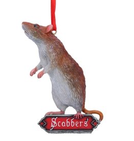 NemesisNow Harry Potter Scabbers Hanging Ornament 9cm