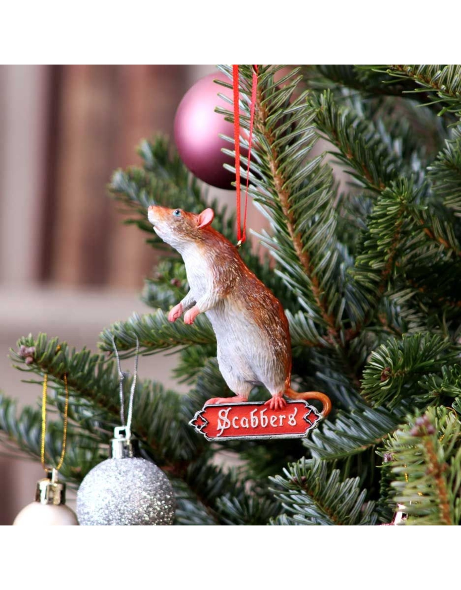 NemesisNow Miscellaneous - Harry Potter Scabbers Hanging Ornament 9cm