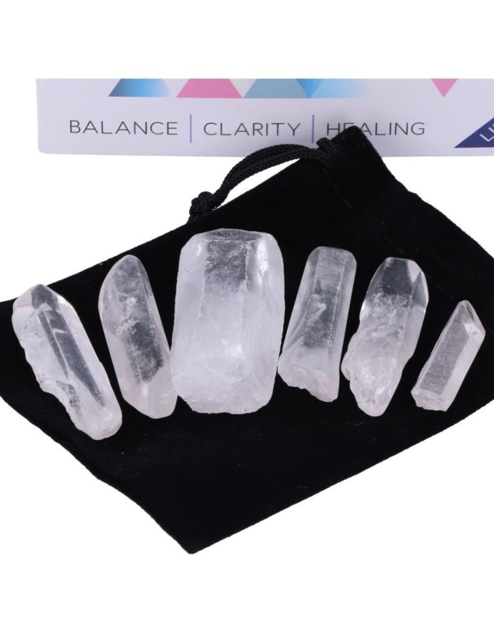 NemesisNow Miscellaneous - Pure Energy Crystals Set - Balans, Clarity, Healing