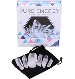 NemesisNow Pure Energy Crystals Set - Balans, Clarity, Healing