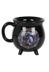 Anne Stokes Giftware & Lifestyle -  Color Changing Cauldron Mug Samhain - Anne Stokes