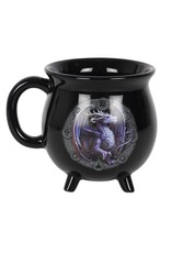 Anne Stokes Giftware & Lifestyle -  Color Changing Cauldron Mug Samhain - Anne Stokes