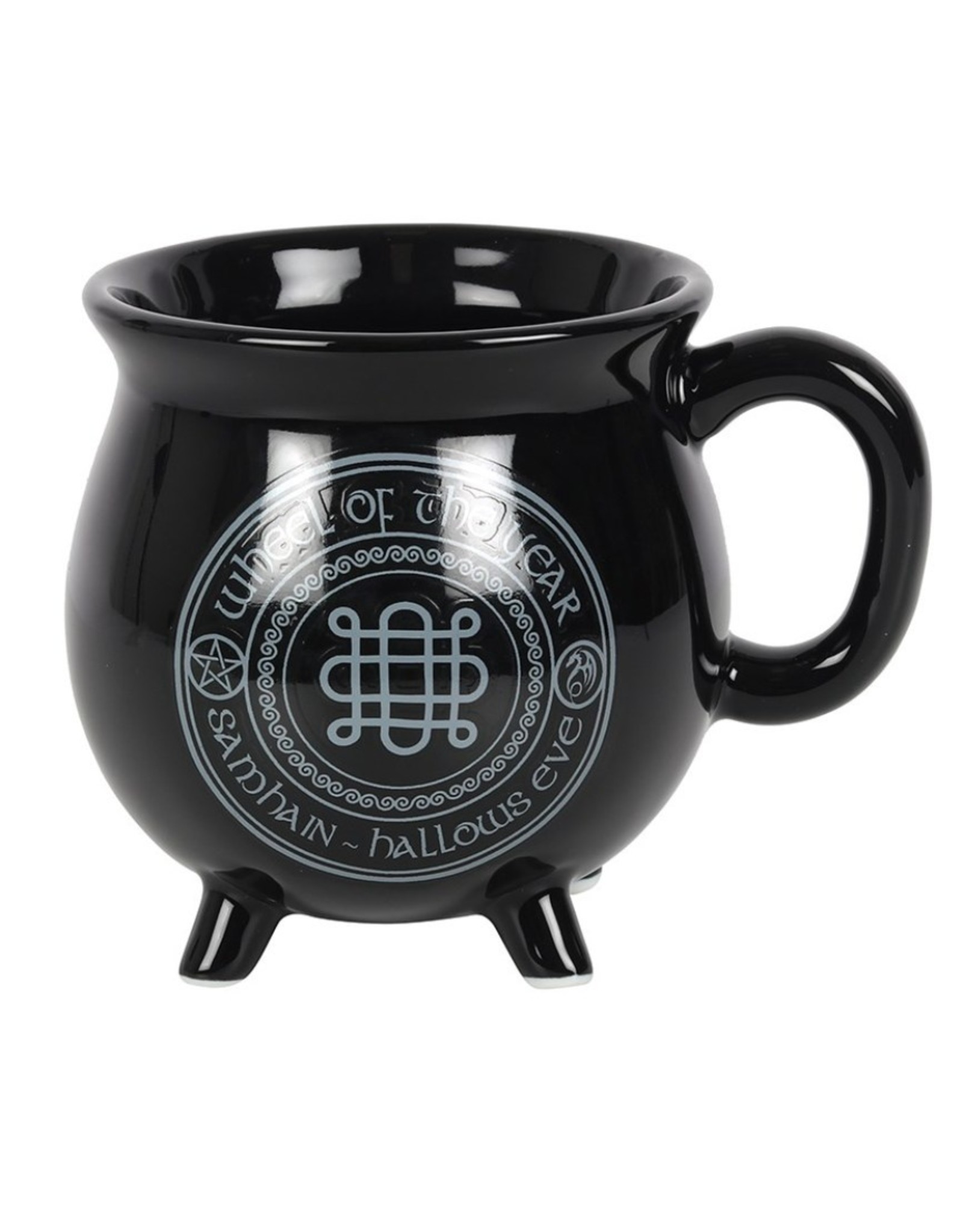 Anne Stokes Giftware & Lifestyle -  Color Changing Cauldron Mug Samhain - Anne Stokes