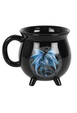 Anne Stokes Giftware & Lifestyle -  Color Changing Cauldron Mug Yule Anne Stokes