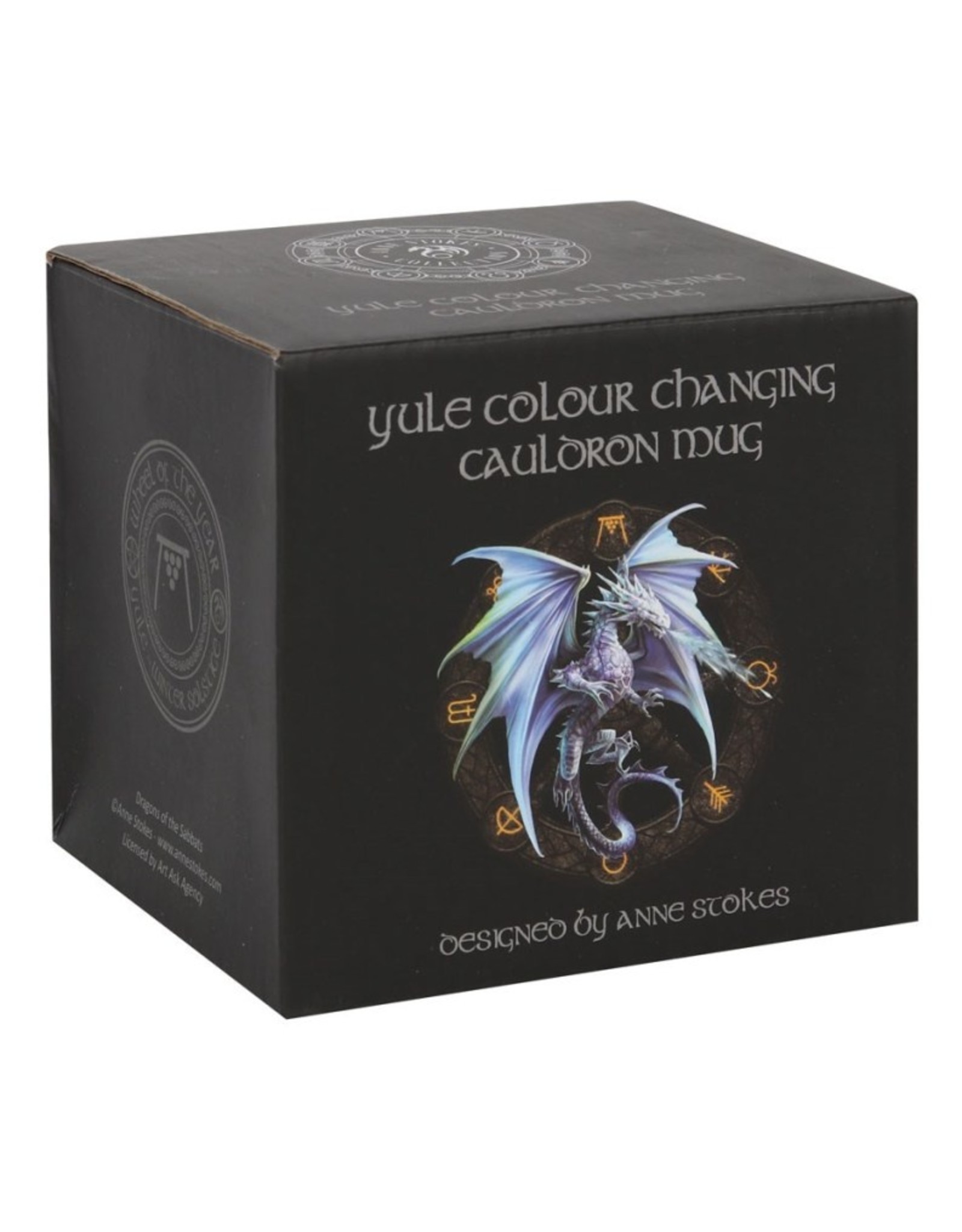 Anne Stokes Giftware & Lifestyle -  Color Changing Cauldron Mug Yule Anne Stokes