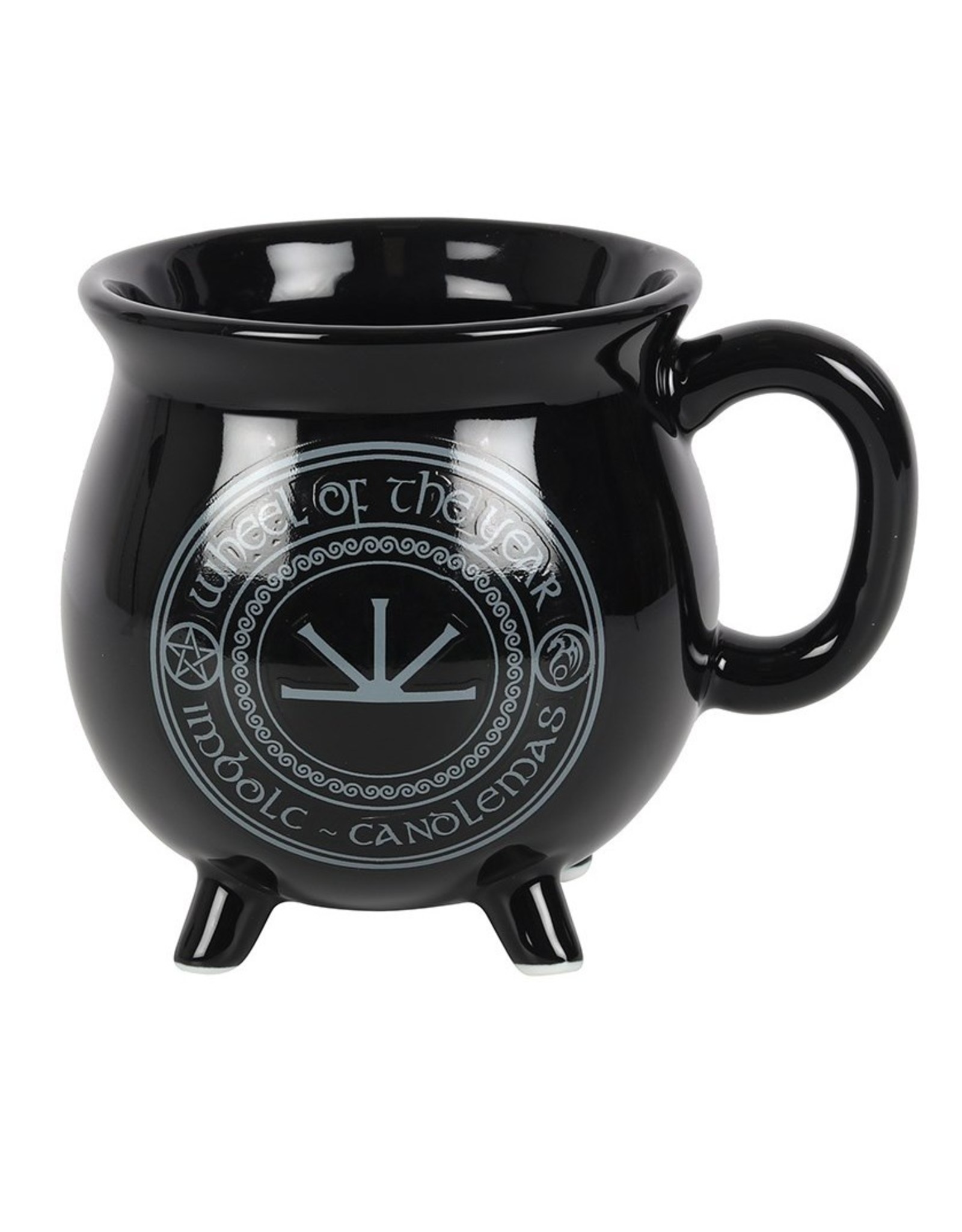 Anne Stokes Giftware & Lifestyle - Color Changing Cauldron Mug Imbolc Anne Stokes
